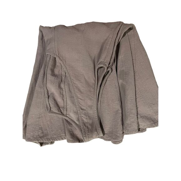 Free People Just For You Playsuit in Elderberry Tea Sz S - Picture 8 of 10